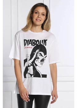 Pinko T-shirt FABIOLA | Regular Fit ze sklepu Gomez Fashion Store w kategorii Bluzki damskie - zdjęcie 172909532