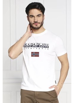 Napapijri T-shirt s-ayas | Regular Fit ze sklepu Gomez Fashion Store w kategorii T-shirty męskie - zdjęcie 172909590