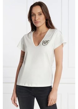 Pinko T-shirt | Regular Fit ze sklepu Gomez Fashion Store w kategorii Bluzki damskie - zdjęcie 172909752