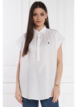 POLO RALPH LAUREN Lniana koszula | Relaxed fit ze sklepu Gomez Fashion Store w kategorii Koszule damskie - zdjęcie 172909840