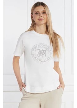 Joop! T-shirt | Regular Fit ze sklepu Gomez Fashion Store w kategorii Bluzki damskie - zdjęcie 172910311