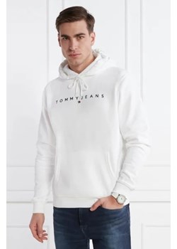 Tommy Jeans Bluza LINEAR LOGO HOODIE EXT | Regular Fit ze sklepu Gomez Fashion Store w kategorii Bluzy męskie - zdjęcie 172910714