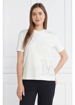 Max Mara Leisure T-shirt | Regular Fit ze sklepu Gomez Fashion Store w kategorii Bluzki damskie - zdjęcie 172910751