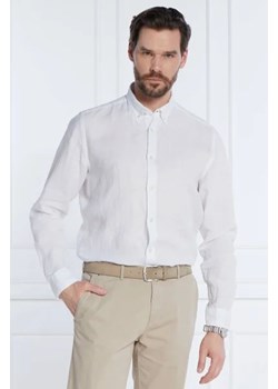 BOSS BLACK Lniana koszula S-LIAM | Regular Fit ze sklepu Gomez Fashion Store w kategorii Koszule męskie - zdjęcie 172910774