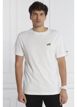 Tommy Jeans T-shirt GOLD SIGNATURE | Regular Fit ze sklepu Gomez Fashion Store w kategorii T-shirty męskie - zdjęcie 172911841