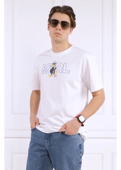 Karl Lagerfeld T-shirt CREWNECK | Regular Fit ze sklepu Gomez Fashion Store w kategorii T-shirty męskie - zdjęcie 172911853