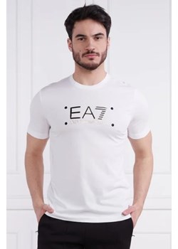 EA7 T-shirt | Regular Fit ze sklepu Gomez Fashion Store w kategorii T-shirty męskie - zdjęcie 172911880