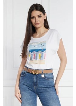 Liu Jo T-shirt | Regular Fit | stretch ze sklepu Gomez Fashion Store w kategorii Bluzki damskie - zdjęcie 172912024