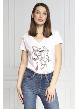 Liu Jo T-shirt | Slim Fit ze sklepu Gomez Fashion Store w kategorii Bluzki damskie - zdjęcie 172912694