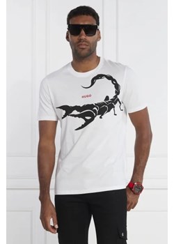 HUGO T-shirt Darpione | Regular Fit ze sklepu Gomez Fashion Store w kategorii T-shirty męskie - zdjęcie 172912794