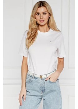 Lacoste T-shirt | Relaxed fit ze sklepu Gomez Fashion Store w kategorii Bluzki damskie - zdjęcie 172913094