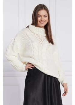 Marc Cain Wełniany sweter | Regular Fit ze sklepu Gomez Fashion Store w kategorii Swetry damskie - zdjęcie 172913633