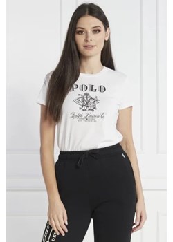 POLO RALPH LAUREN T-shirt | Regular Fit ze sklepu Gomez Fashion Store w kategorii Bluzki damskie - zdjęcie 172913791
