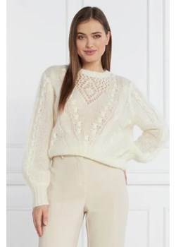 TWINSET Wełniany sweter | Regular Fit ze sklepu Gomez Fashion Store w kategorii Swetry damskie - zdjęcie 172914531