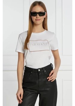 Armani Exchange T-shirt | Regular Fit ze sklepu Gomez Fashion Store w kategorii Bluzki damskie - zdjęcie 172915094