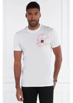 Philipp Plein T-shirt SS Dripping Skull | Regular Fit ze sklepu Gomez Fashion Store w kategorii T-shirty męskie - zdjęcie 172915502