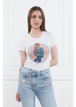 Liu Jo T-shirt | Regular Fit ze sklepu Gomez Fashion Store w kategorii Bluzki damskie - zdjęcie 172916041