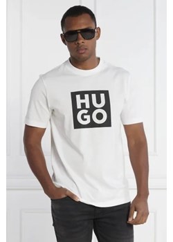 HUGO T-shirt Daltor | Regular Fit ze sklepu Gomez Fashion Store w kategorii T-shirty męskie - zdjęcie 172916081