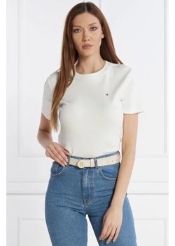 Tommy Hilfiger T-shirt | Slim Fit ze sklepu Gomez Fashion Store w kategorii Bluzki damskie - zdjęcie 172917093