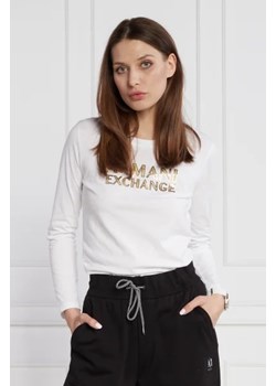 Armani Exchange Bluzka | Regular Fit ze sklepu Gomez Fashion Store w kategorii Bluzki damskie - zdjęcie 172917400