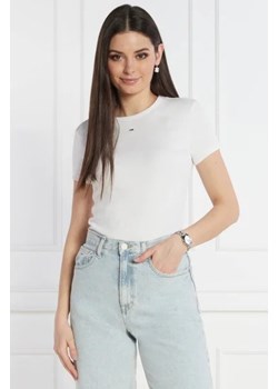 Tommy Jeans T-shirt | Slim Fit ze sklepu Gomez Fashion Store w kategorii Bluzki damskie - zdjęcie 172917732