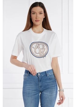 Joop! T-shirt | Regular Fit ze sklepu Gomez Fashion Store w kategorii Bluzki damskie - zdjęcie 172918001