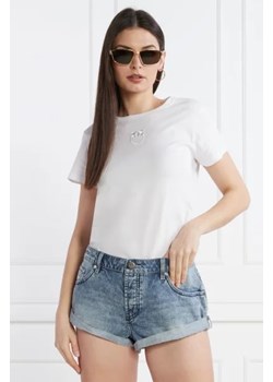 Pinko T-shirt | Regular Fit ze sklepu Gomez Fashion Store w kategorii Bluzki damskie - zdjęcie 172918013