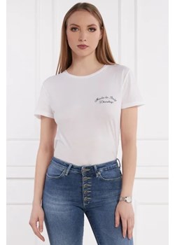 DONDUP - made in Italy T-shirt | Regular Fit ze sklepu Gomez Fashion Store w kategorii Bluzki damskie - zdjęcie 172918390