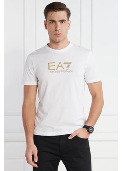 EA7 T-shirt | Regular Fit ze sklepu Gomez Fashion Store w kategorii T-shirty męskie - zdjęcie 172918421