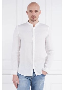 Armani Exchange Lniana koszula | Regular Fit ze sklepu Gomez Fashion Store w kategorii Koszule męskie - zdjęcie 172918660