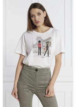 Liu Jo T-shirt | Regular Fit ze sklepu Gomez Fashion Store w kategorii Bluzki damskie - zdjęcie 172918872