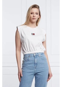 Tommy Jeans T-shirt | Cropped Fit ze sklepu Gomez Fashion Store w kategorii Bluzki damskie - zdjęcie 172919072