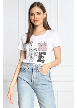 Liu Jo T-shirt | Regular Fit ze sklepu Gomez Fashion Store w kategorii Bluzki damskie - zdjęcie 172919354