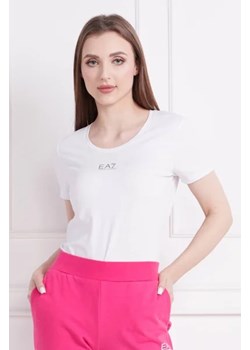 EA7 T-shirt | Regular Fit ze sklepu Gomez Fashion Store w kategorii Bluzki damskie - zdjęcie 172919440