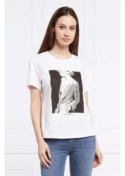 Emporio Armani T-shirt | Regular Fit ze sklepu Gomez Fashion Store w kategorii Bluzki damskie - zdjęcie 172919924