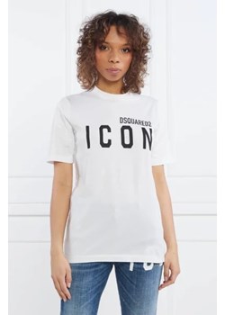 Dsquared2 T-shirt RENNY | Regular Fit ze sklepu Gomez Fashion Store w kategorii Bluzki damskie - zdjęcie 172919952