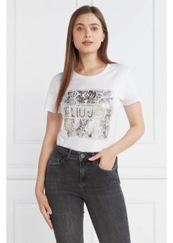 Liu Jo T-shirt | Regular Fit ze sklepu Gomez Fashion Store w kategorii Bluzki damskie - zdjęcie 172919972