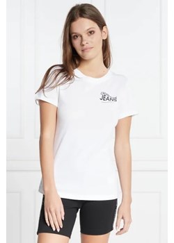 CALVIN KLEIN JEANS T-shirt MOTION LOGO | Regular Fit ze sklepu Gomez Fashion Store w kategorii Bluzki damskie - zdjęcie 172920763