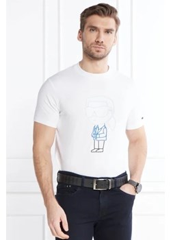 Karl Lagerfeld T-shirt | Regular Fit ze sklepu Gomez Fashion Store w kategorii T-shirty męskie - zdjęcie 172921073