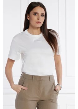Calvin Klein T-shirt MICRO LOGO | Regular Fit ze sklepu Gomez Fashion Store w kategorii Bluzki damskie - zdjęcie 172921114