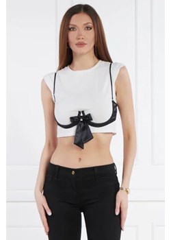 Elisabetta Franchi T-shirt | Cropped Fit ze sklepu Gomez Fashion Store w kategorii Bluzki damskie - zdjęcie 172921164