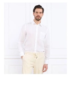BOSS ORANGE Lniana koszula Relegant_6 | Regular Fit ze sklepu Gomez Fashion Store w kategorii Koszule męskie - zdjęcie 172921441