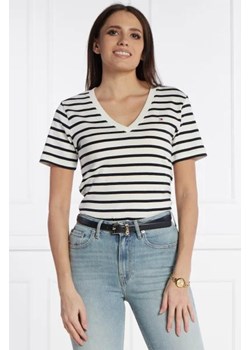 Tommy Hilfiger T-shirt CODY | Slim Fit ze sklepu Gomez Fashion Store w kategorii Bluzki damskie - zdjęcie 172921464