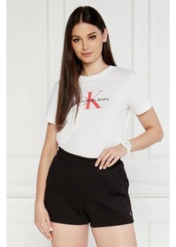 CALVIN KLEIN JEANS T-shirt | Regular Fit ze sklepu Gomez Fashion Store w kategorii Bluzki damskie - zdjęcie 172921500