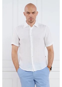 BOSS ORANGE Lniana koszula Rash_2 | Regular Fit ze sklepu Gomez Fashion Store w kategorii Koszule męskie - zdjęcie 172921943