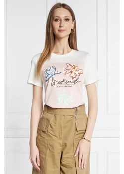 Weekend MaxMara T-shirt YEN | Straight fit ze sklepu Gomez Fashion Store w kategorii Bluzki damskie - zdjęcie 172922072
