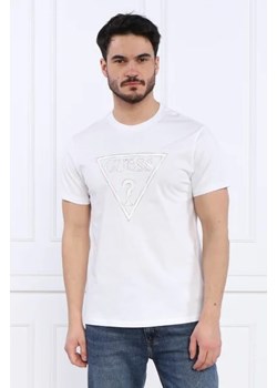 GUESS T-shirt MOISEY | Regular Fit ze sklepu Gomez Fashion Store w kategorii T-shirty męskie - zdjęcie 172922373