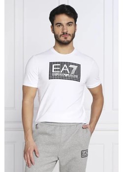 EA7 T-shirt | Regular Fit ze sklepu Gomez Fashion Store w kategorii T-shirty męskie - zdjęcie 172923163