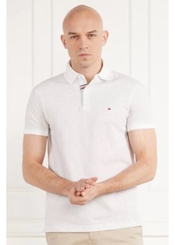 Tommy Hilfiger Polo MICRO PRINT | Slim Fit ze sklepu Gomez Fashion Store w kategorii T-shirty męskie - zdjęcie 172923603