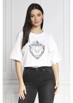 Pinko T-shirt CRICKET | Relaxed fit ze sklepu Gomez Fashion Store w kategorii Bluzki damskie - zdjęcie 172923902